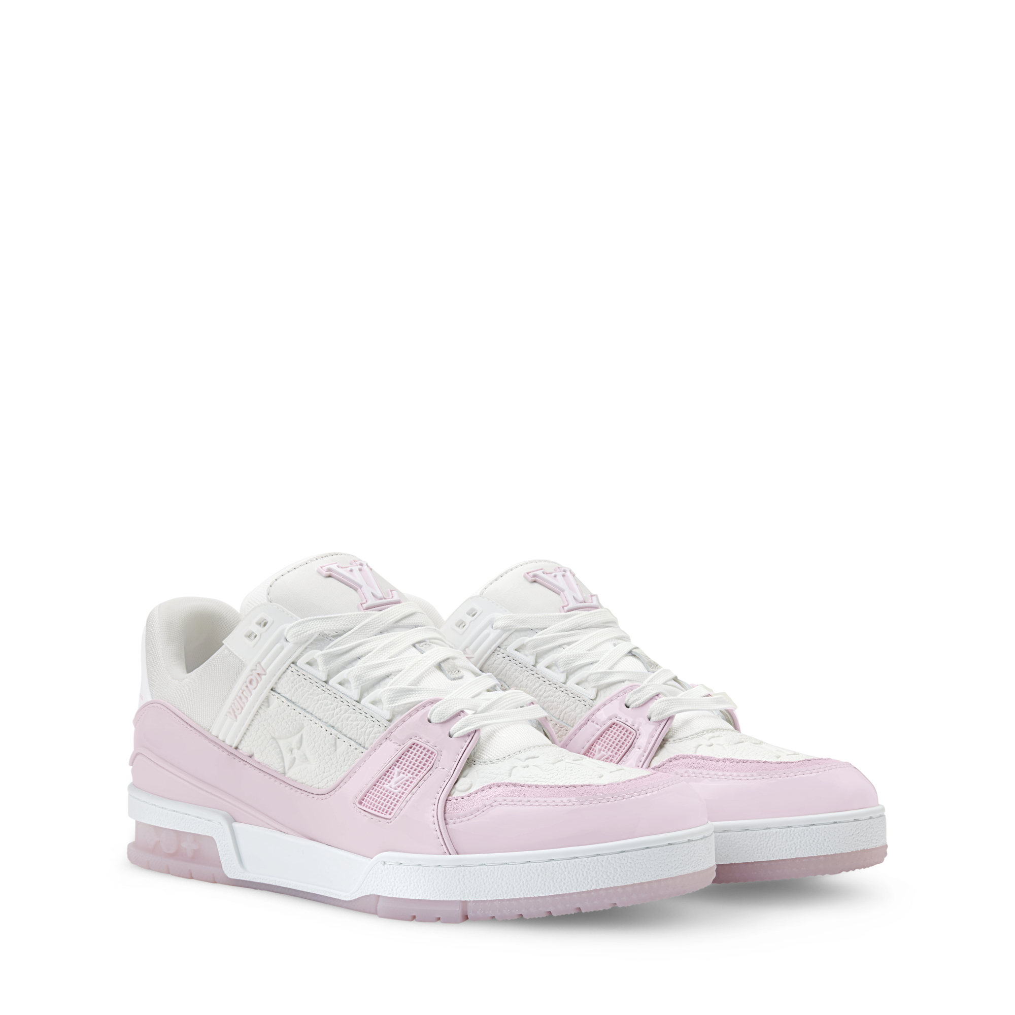 い*♪様 送料無料　Louis Vuitton スニーカー ホワイト/ピンク　3 LV Trainer Sneaker - Men - Shoes | LOUIS VUITTON ®